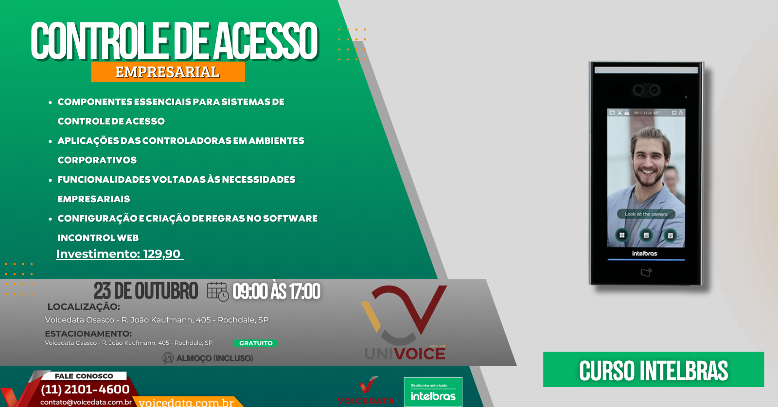 Curso Instale controle de acesso