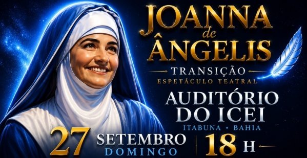 Imagem do evento Joanna de Ângelis - Transição. Espetáculo Teatral.