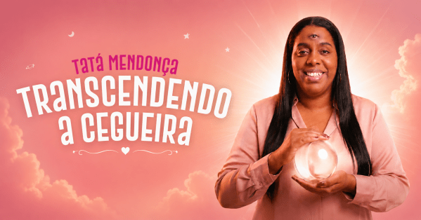 Cartaz do show Transcendendo a Cegueira