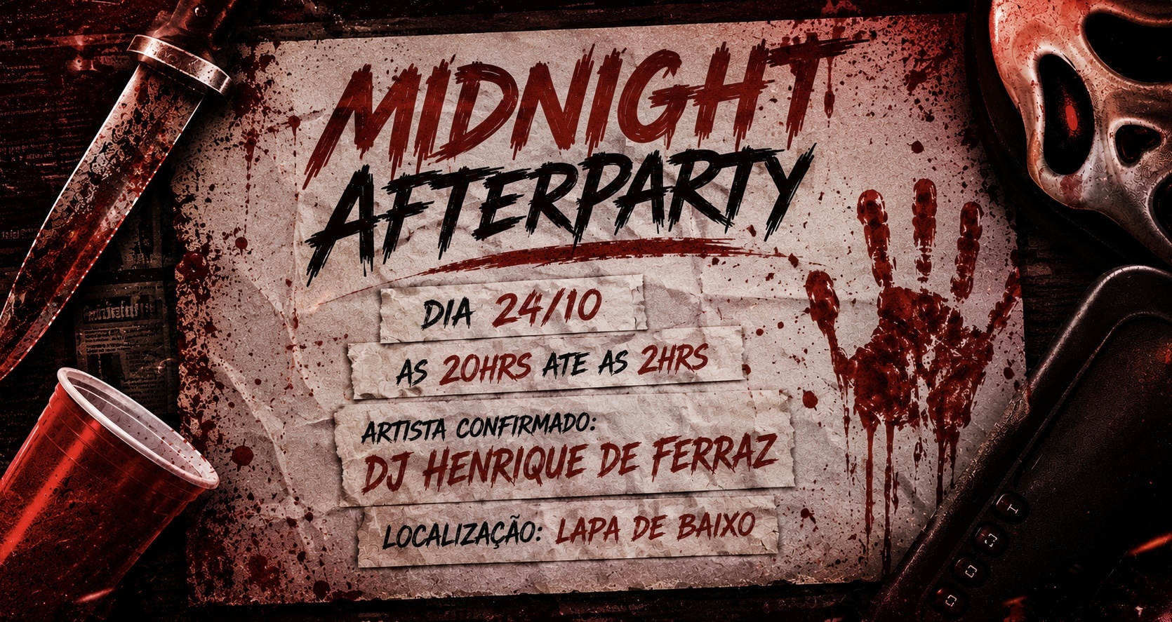 Midnight - Halloween Party - São Paulo, SP