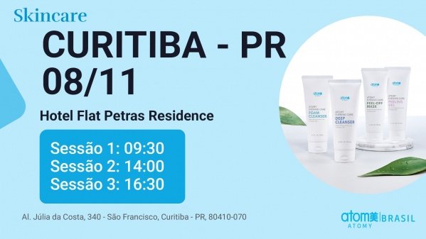 Imagem do evento Skincare de produtos coreanos - Curitiba / PR - 08/11/2026