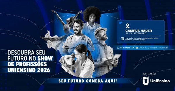 Imagem do evento SHOW DE PROFISSÕES - 2026 - CAMPUS HAUER
