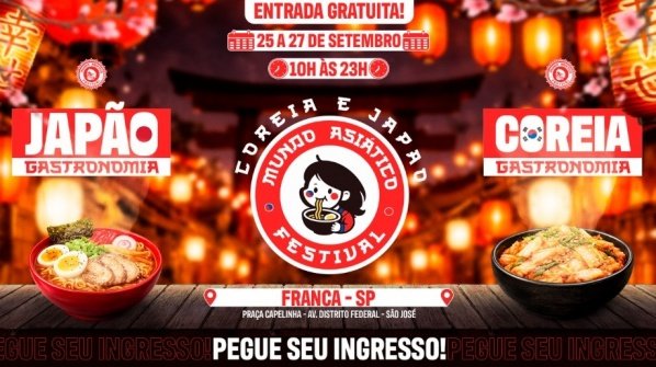 Imagem do evento Festival Mundo Asiático - Franca - SP