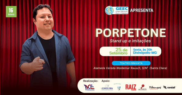 Imagem do evento Epidemia de Risos - Stand Up e Imitações com Porpetone