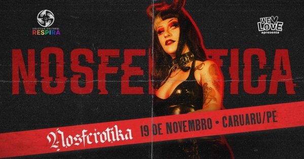 Imagem do evento Nosferotika em Caruaru / PE
