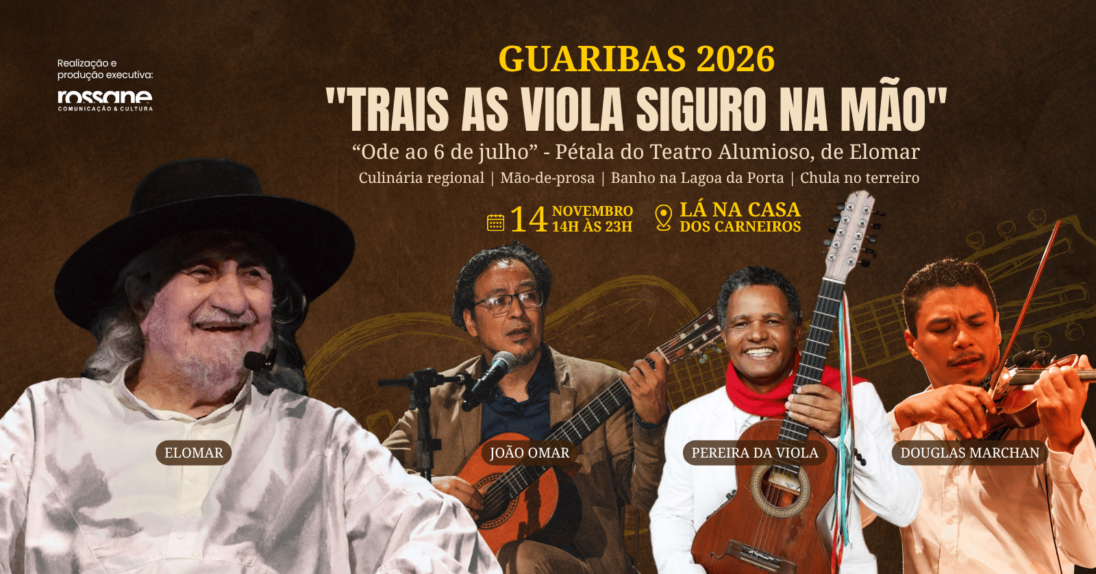 GUARIBAS 2026 I ''TRAIS AS VIOLA SIGURO NA MÃO...''