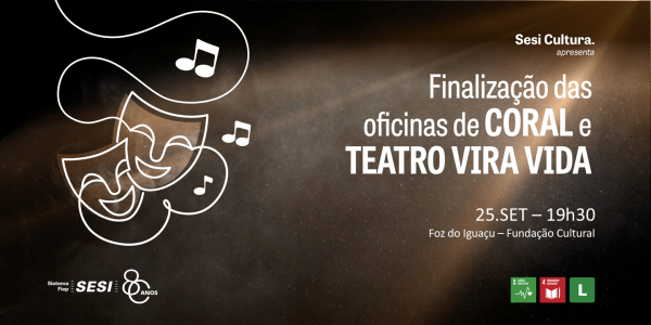 Imagem do evento FINALIZAÇÃO DAS OFICINAS DE CORAL E TEATRO VIRA VIDA