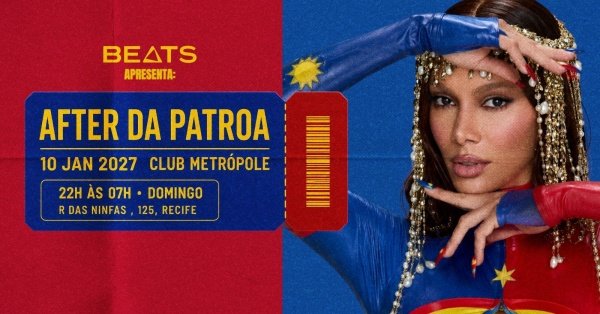 Imagem do evento AFTER DA PATROA - Domingo - 10/JAN