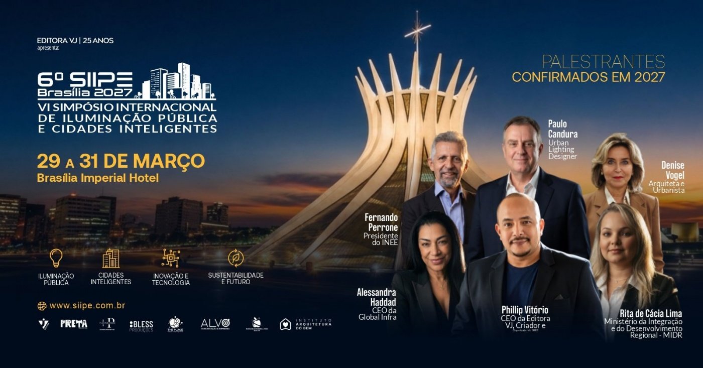 Imagem publicada pela fonte para 6º SIIPE Brasília 2027