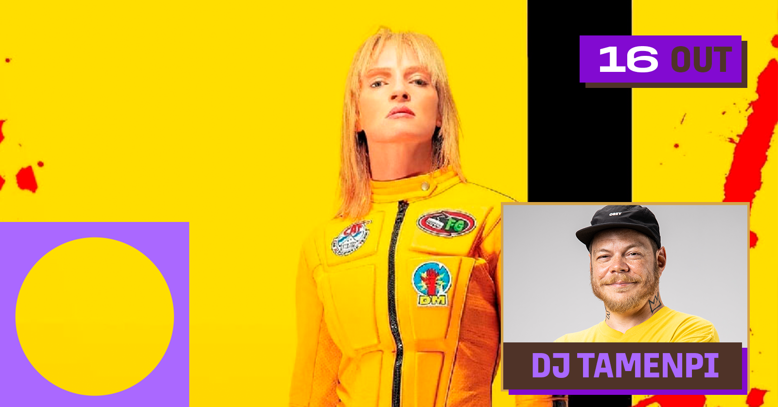 Capa do evento: Kill Bill: Todo o Sangue Derramado - 16/10 - Open Air Brasil - São Paulo