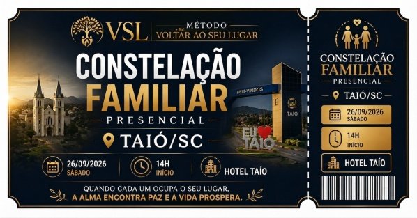 Imagem do evento Constelação Familiar Presencial Taios SC