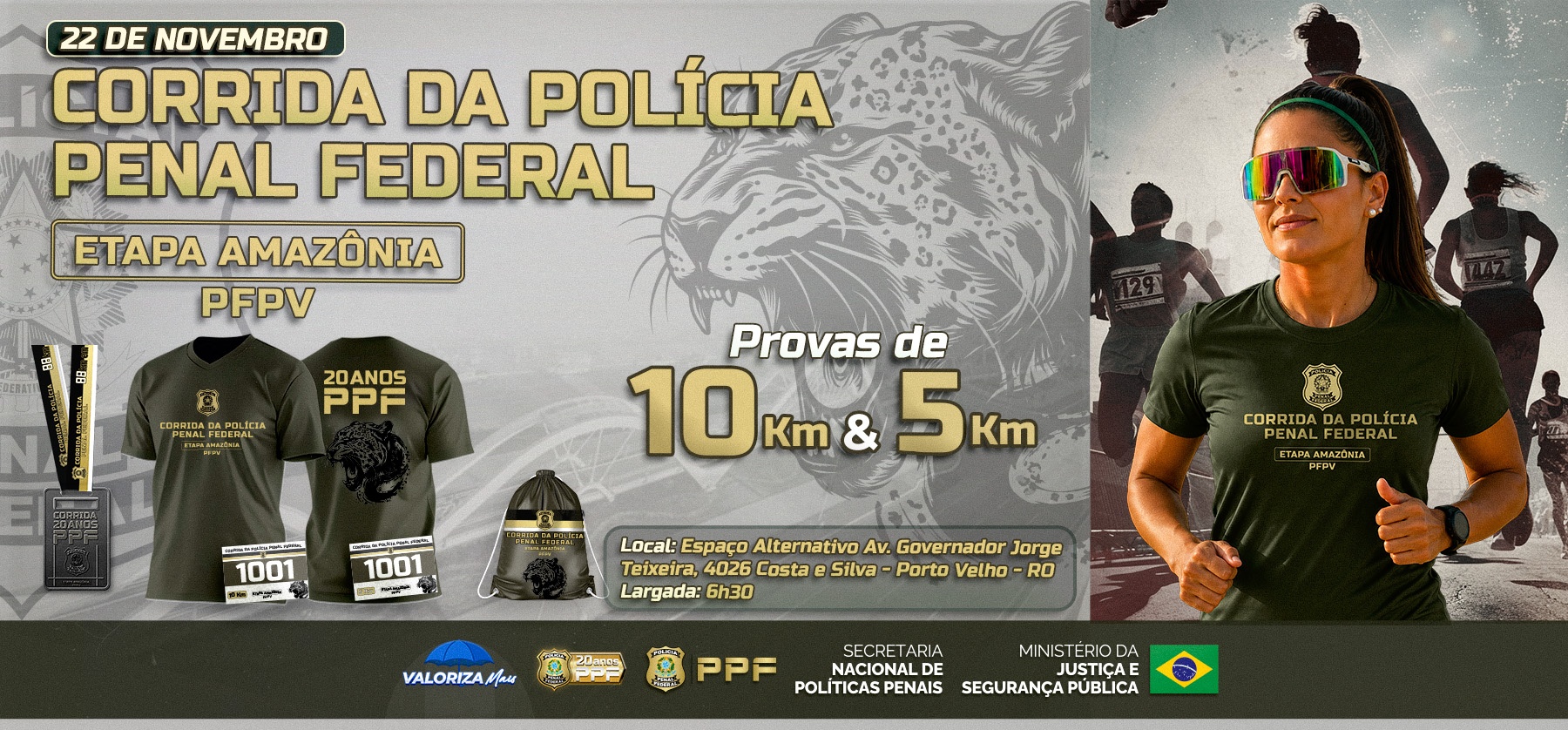 CORRIDA DA POLÍCIA PENAL FEDERAL