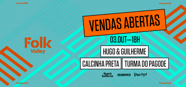 Imagem do evento Folk Valley apresenta: Hugo & Guilherme, Calcinha Preta e Turma do Pagode
