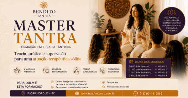 Imagem do evento MASTER TANTRA FORMAÇÃO EM TERAPIA TÂNTRICA