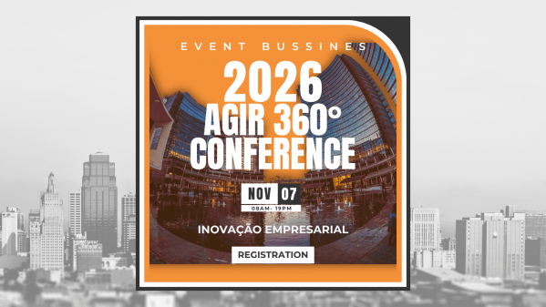 Imagem do evento Agir 360° Conference: Transforme Seu Negócio e Sua Liderança!!