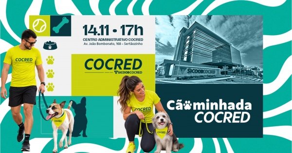 Imagem do evento CÃOminhada COCRED 2026