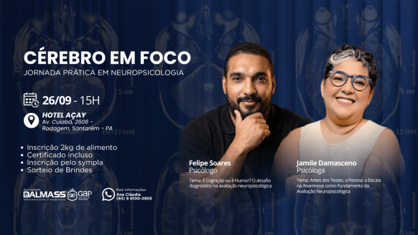 Imagem do evento Cérebro em Foco:  Jornada Prática em Neuropsicologia