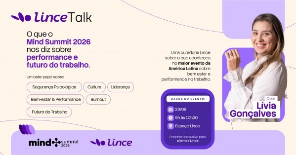 Imagem do evento Lince Talk | Mind Summit