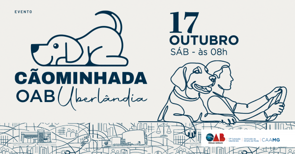 Imagem do evento Cãominhada OAB Uberlândia
