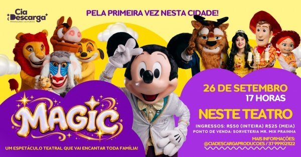 Imagem do evento Espetáculo Teatral MAGIC