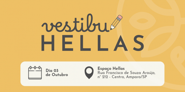Imagem do evento VestibuHellas: Preparando o corpo e a mente para a prova