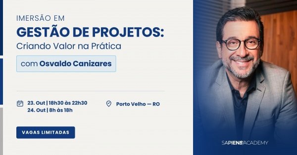 Imagem do evento Imersão em Gestão de Projetos: Criando Valor na Prática