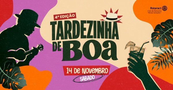 Imagem do evento Tardezinha de Boa - 4° Edição