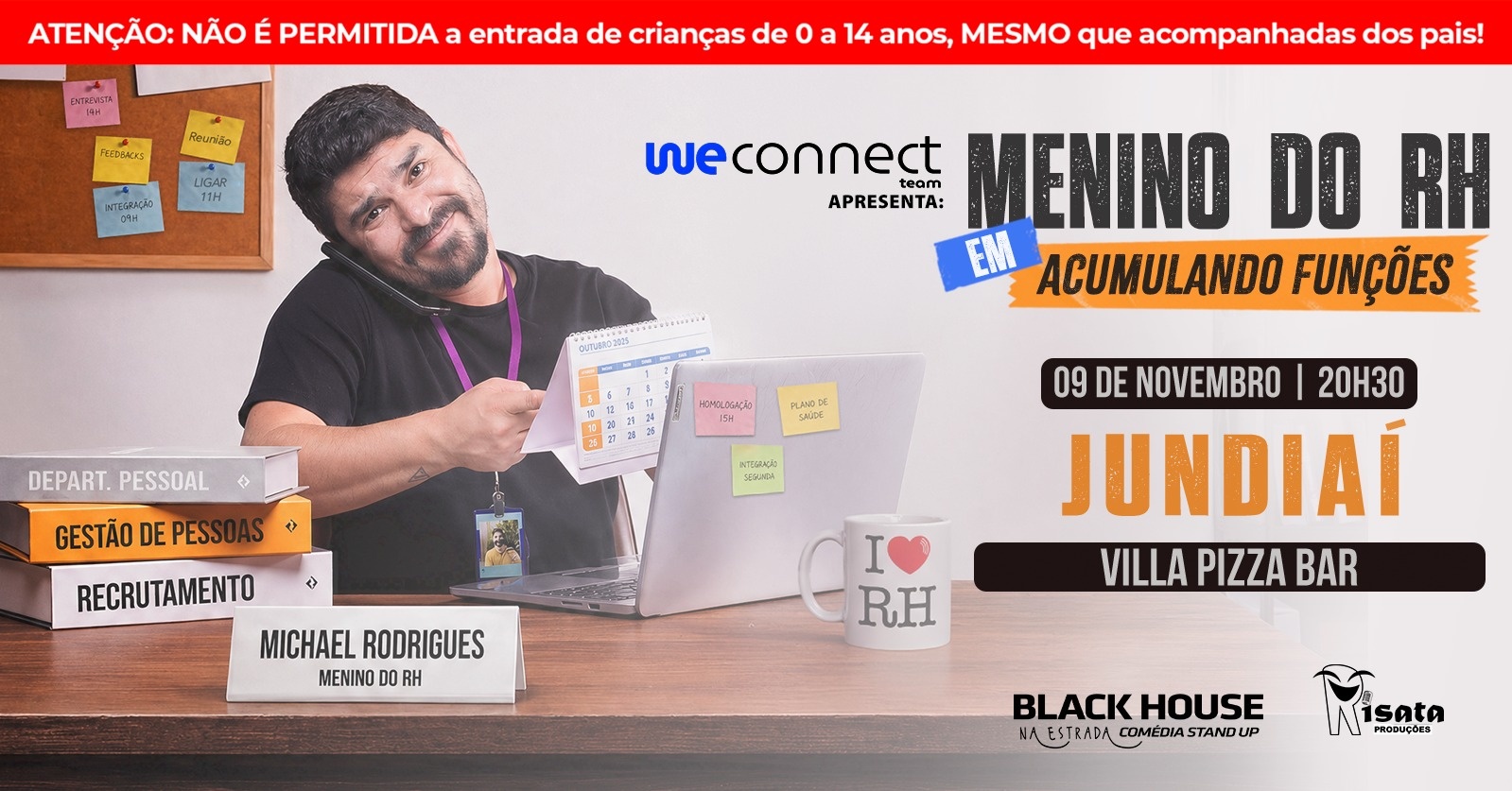 MENINO DO RH em JUNDIAÍ - Stand up Comedy