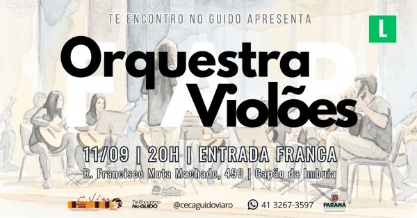 Imagem do evento Concerto Orquestra de Violões FAP