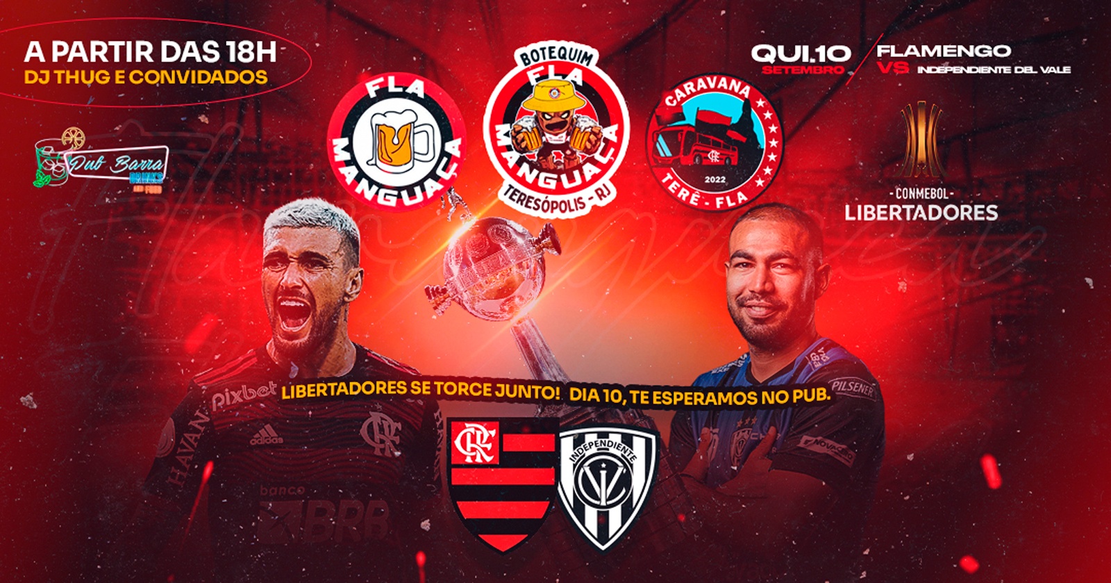 Fla manguaça - Copa libertadores