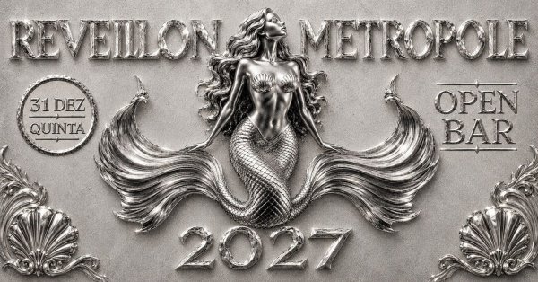 Imagem do evento REVEILLON METRÓPOLE 2026 - Quinta-feira - 31/DEZ