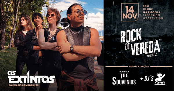 Imagem do evento ROCK DE VEREDA - IX EDIÇÃO