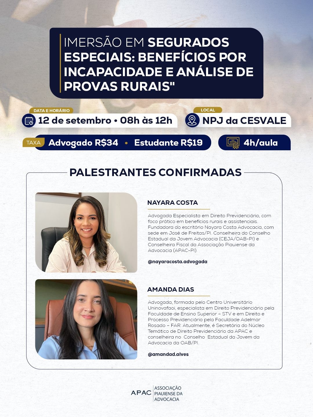 Imagem 1 da descrição do evento