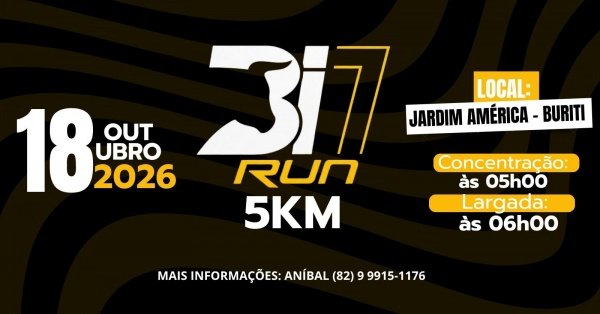 Imagem do evento 1ª Corrida Bi7 Run