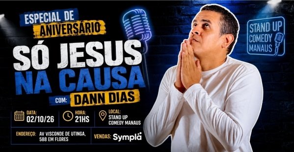 Imagem do evento DANN DIAS - SÓ JESUS NA CAUSA ESPECIAL DE ANIVERSÁRIO