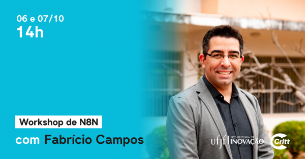 Imagem do evento Workshop de N8N - Prof. Fabrício Campos
