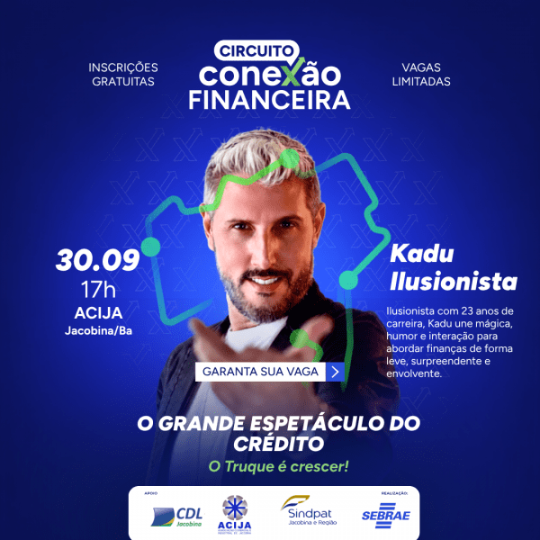 Imagem do evento O Grande Espetáculo do Crédito - O Truque é Crescer.