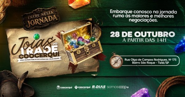 Imagem do evento JOIAS DO TRADE COOCERQUI 2027 - 1ª EDIÇÃO