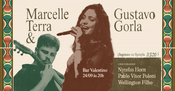 Imagem do evento Marcelle Terra e Gustavo Gorla - Voz e Sete Cordas