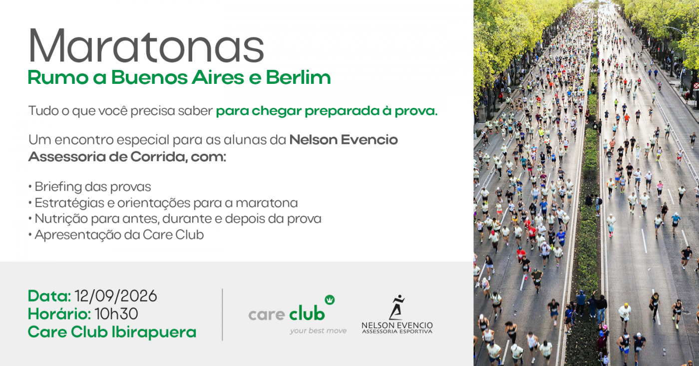CARE CLUB + NELSON EVENCIO | RUMO AOS 42K