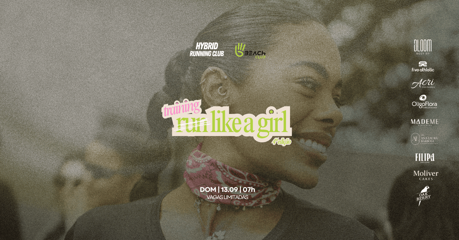 TRAINING LIKE A GIRL | HYBRID RUNNING CLUB x 4BEACH CLUB BAURU