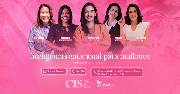 Imagem do evento WORKSHOP CIS COR DE ROSA - EDIÇÃO BENEFICENTE