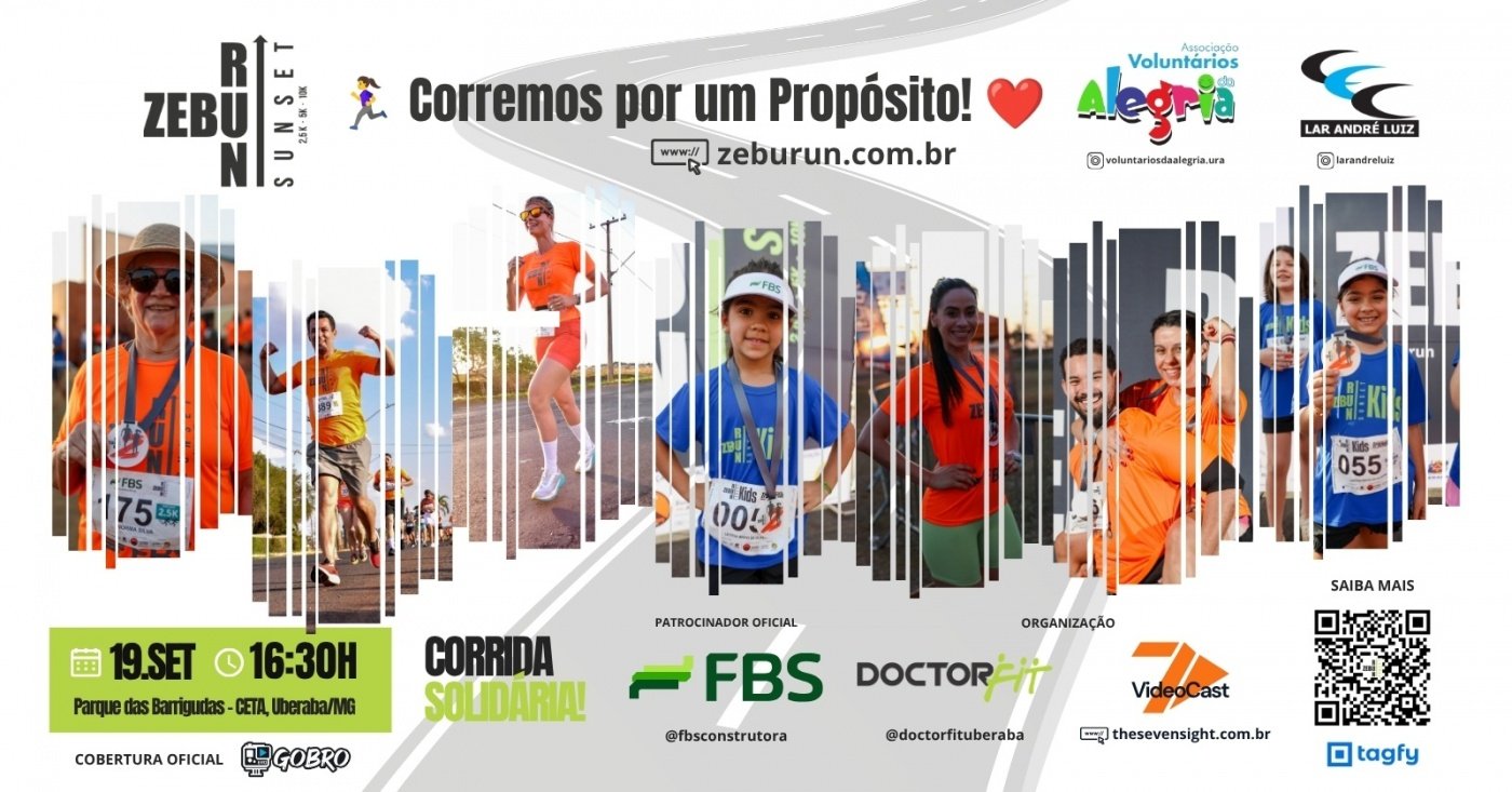 ZEBU RUN Sunset 2026 | Corrida Solidária