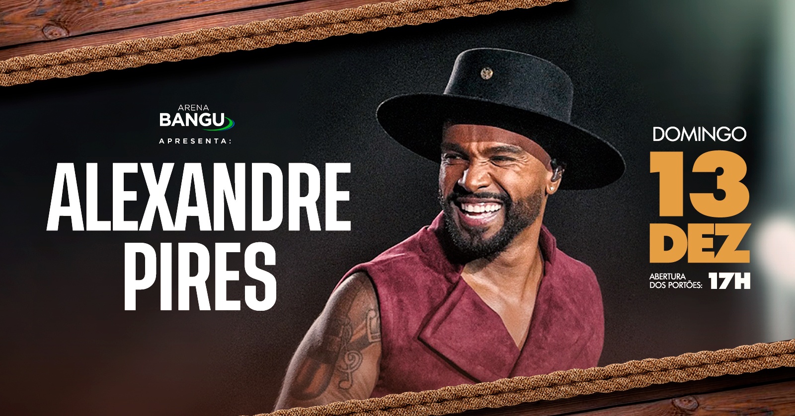 Alexandre Pires | 13DEZ (DOM) | Arena Bangu (Bangu Shopping)