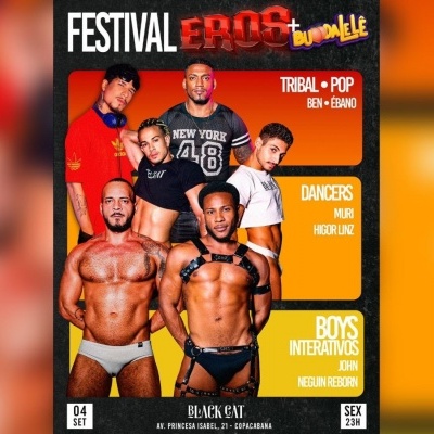 Black Cat: FESTIVAL EROS + BUNDALELÊ | Sexta, 04 de setembro - 23h