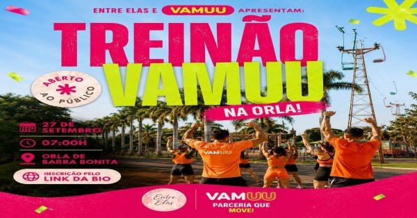 Imagem do evento TREINÃO VAMUU E ENTRE ELAS.