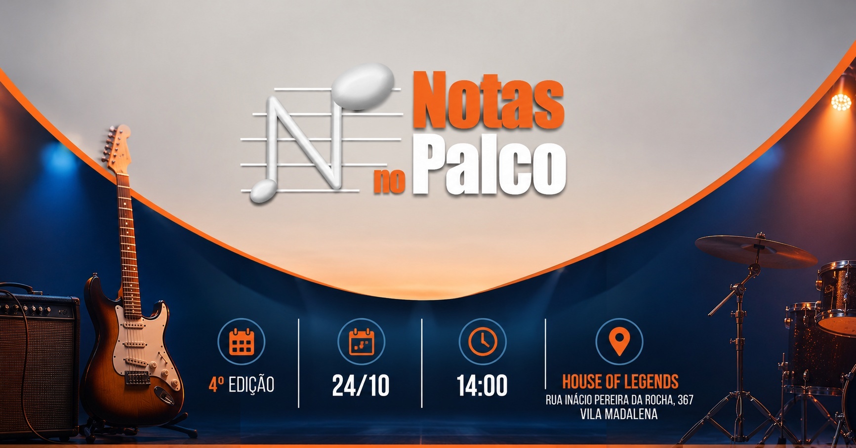 Notas No Palco 2026 - 4° edição - São Paulo, SP