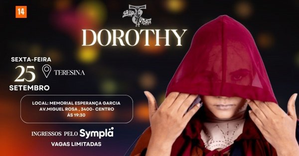 Imagem do evento SOLO TEATRAL DOROTHY