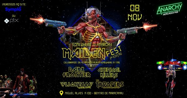 Imagem do evento Maiden Fest 40 anos de Somewhere In Time