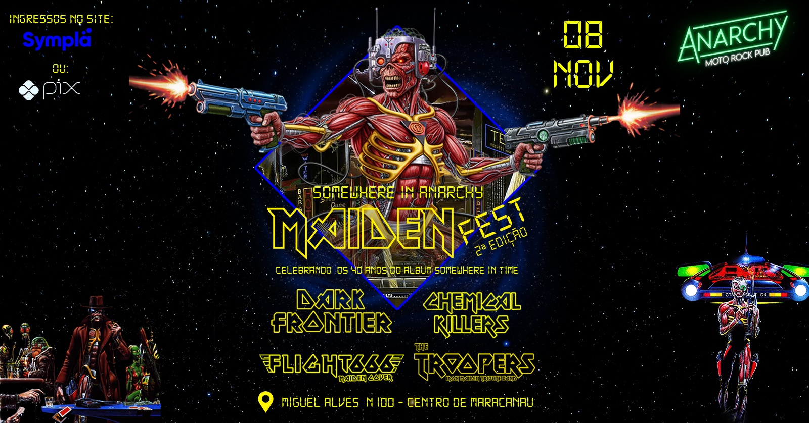 Maiden Fest 40 anos de Somewhere In Time